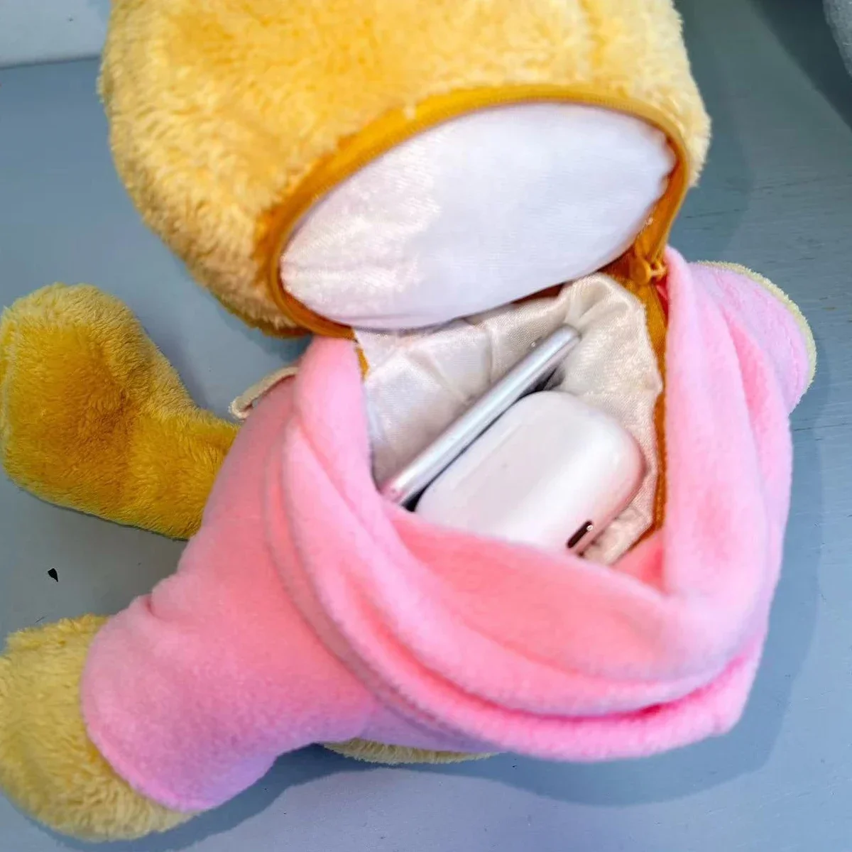 Plush Bear with Hidden Storage Compartment 4 Plush Bear with Hidden Storage Compartment - Image 4