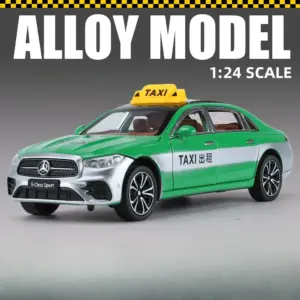 1:24 Scale E300L Taxi Diecast Model Toy 15 Sb6385c805bc945a1a9b8c2ccd15b2f3e7