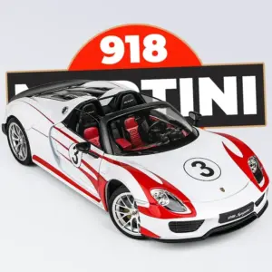 Porsche 918 Martini 1:18 Scale Diecast Model 10 Sb6aebbb61c2049639700d6590356e7aax