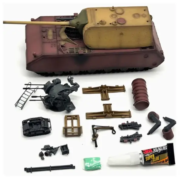 1/72 Scale Military Mouse Tank Model - Image 6