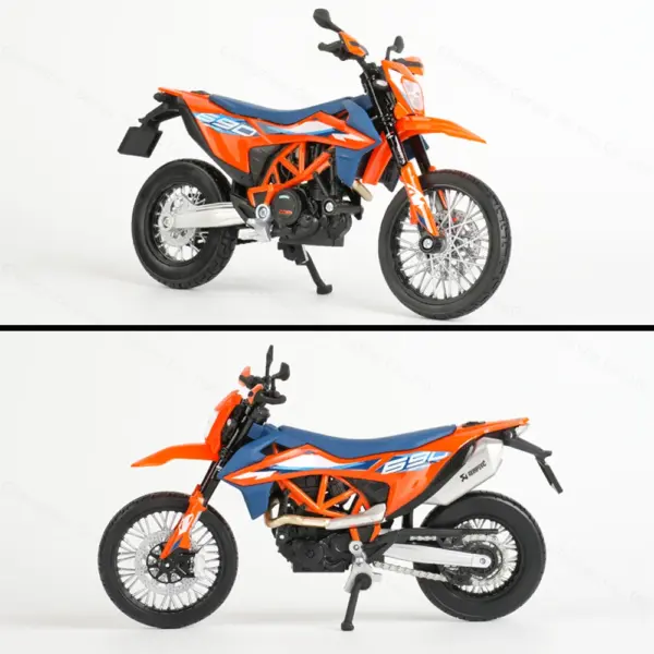 Maisto 1:12 KTM 690 SMC R 2023 Motorcycle Model - Image 5