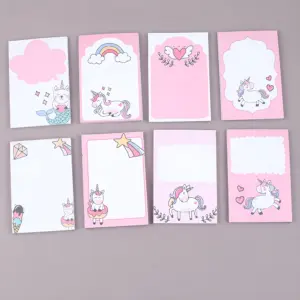Rainbow Unicorn Memo Pad with 50 Sheets 28 Sb762e2edb237456b958bb76ec337327fN