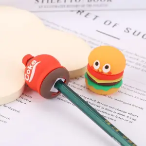 Mini Food-Themed Mechanical Pencil Sharpener Set 8 Sb7ece3353adb44a39fb76a37ba9796e45