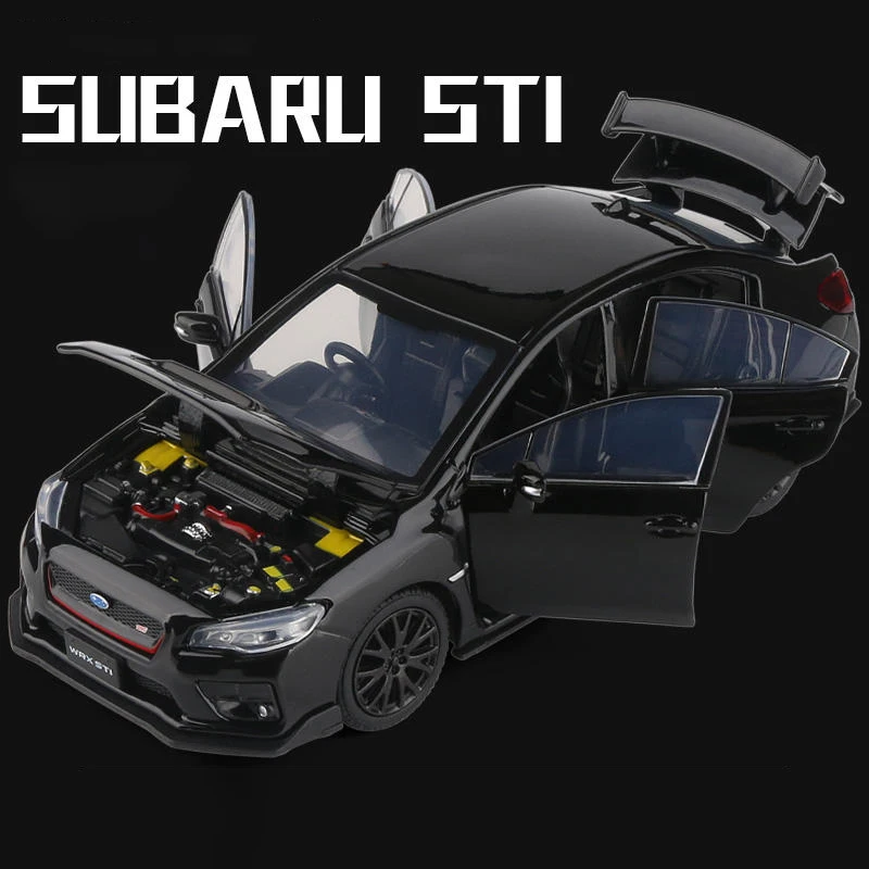 1:32 Alloy Subaru STI WRX & BRZ Model Car 10 1:32 Alloy Subaru STI WRX & BRZ Model Car - Image 10