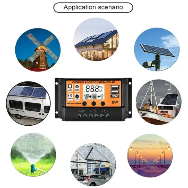 High-Efficiency MPPT Solar Controller 30A/50A/100A - Image 3