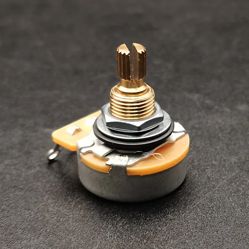 20 Pure Brass Shaft Guitar Potentiometers Set 3 20 Pure Brass Shaft Guitar Potentiometers Set - Image 3