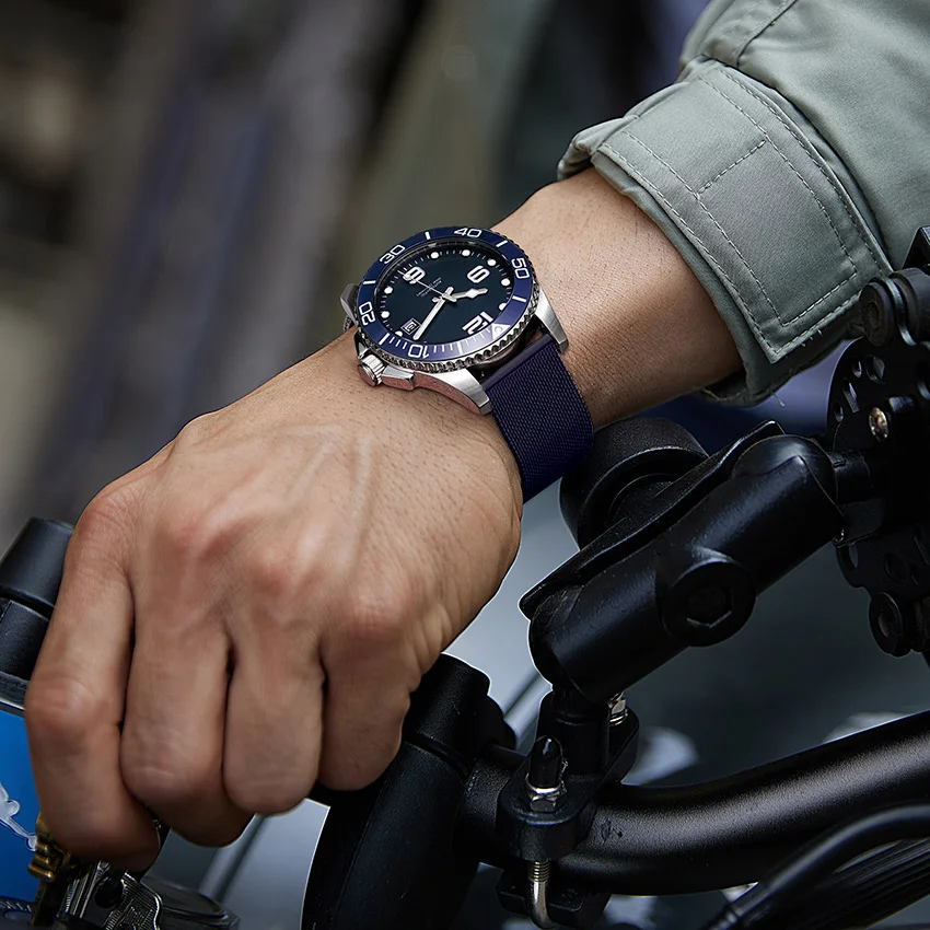 Midnight Blue Milanese Watch Band 19cm 5 Midnight Blue Milanese Watch Band 19cm - Image 5