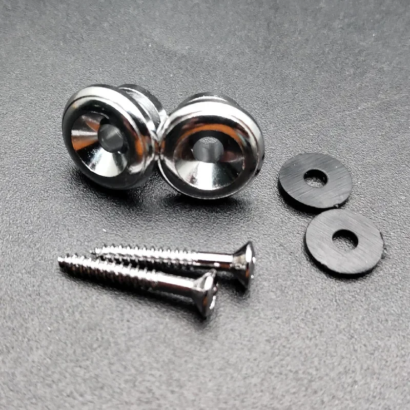 50 Metal Mushroom Head Guitar Strap Buttons 8 50 Metal Mushroom Head Guitar Strap Buttons - Image 8