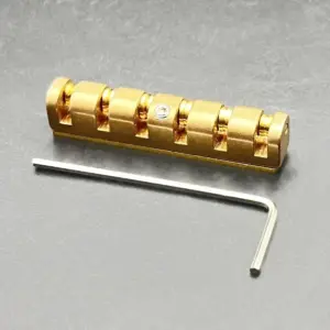 Brass Roller Nut for 6-String Les Paul/SG 11 Sba8a6107c2a545a786f1a6890fe362fbl