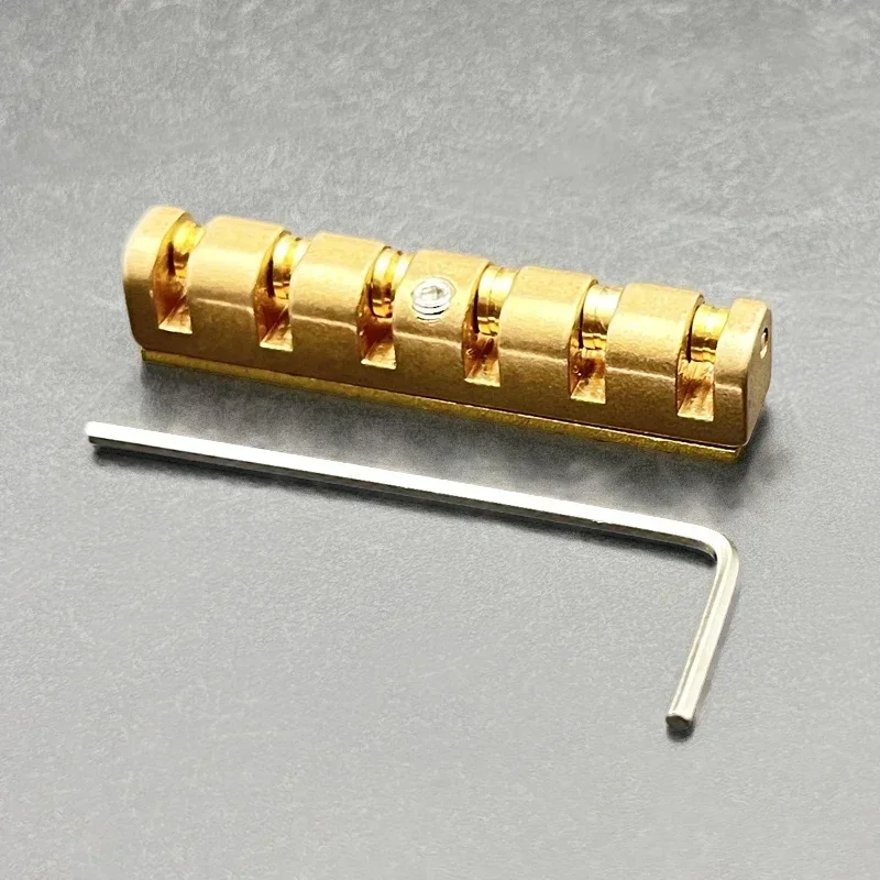 Brass Roller Nut for 6-String Les Paul/SG 6 Brass Roller Nut for 6-String Les Paul/SG - Image 6