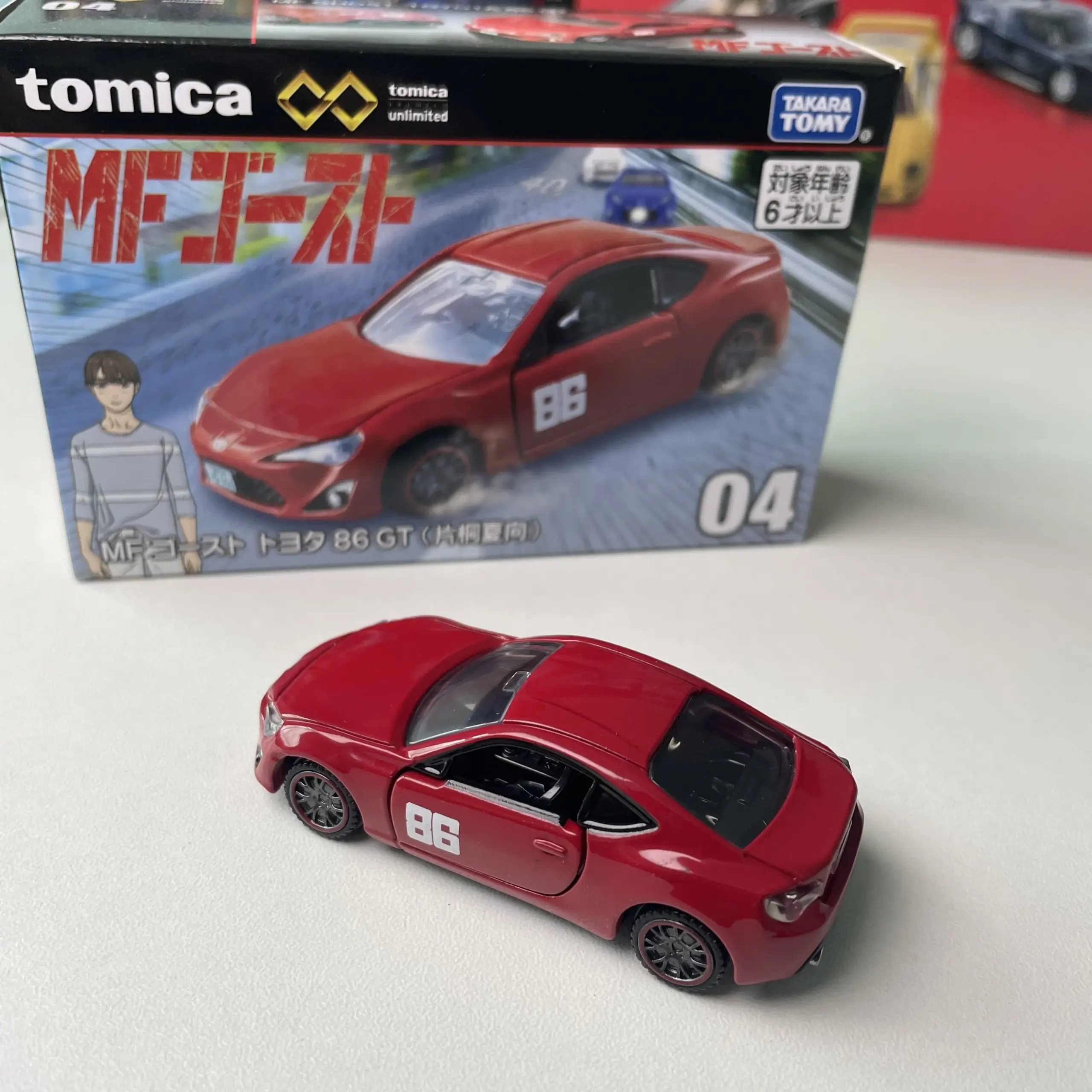 Takara Tomy 1:64 Toyota 86 GT Diecast Model 3 Takara Tomy 1:64 Toyota 86 GT Diecast Model - Image 3