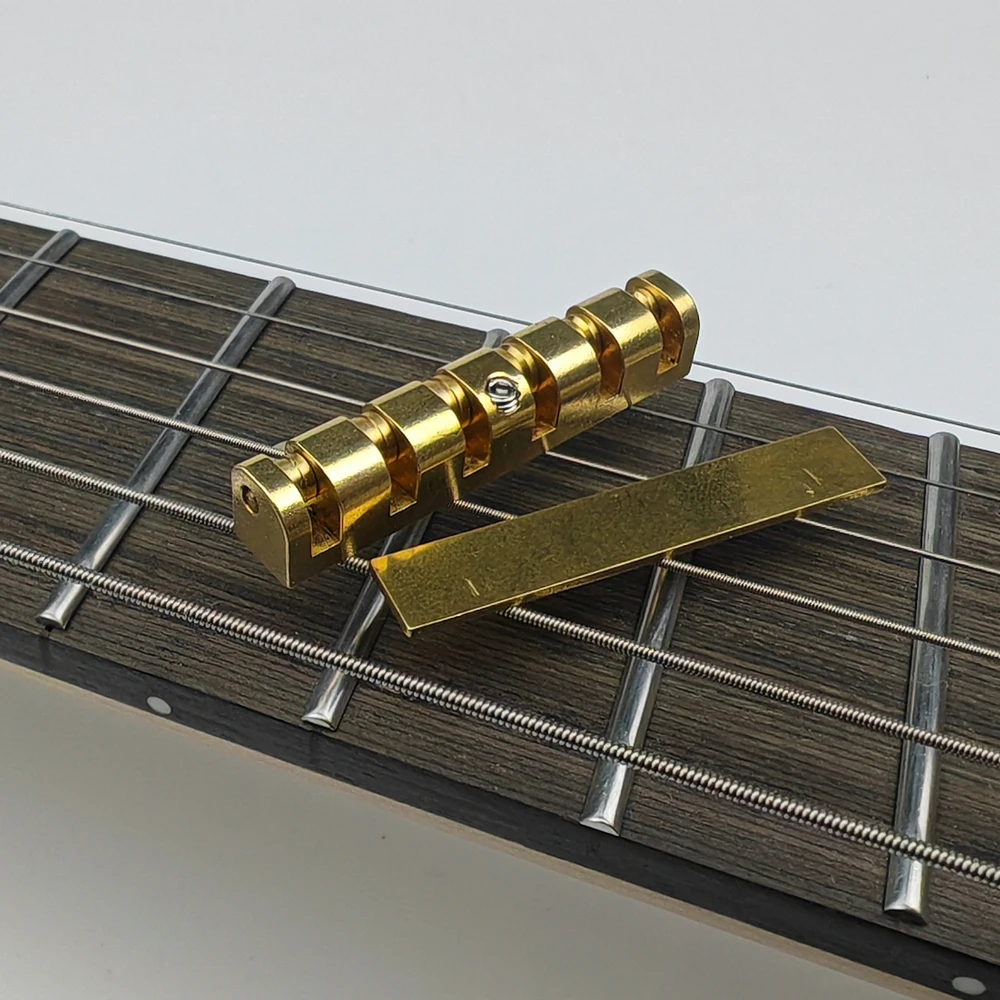 Guyker Brass Roller Guitar Nut for LP SG Guitars 5 Guyker Brass Roller Guitar Nut for LP SG Guitars - Image 5
