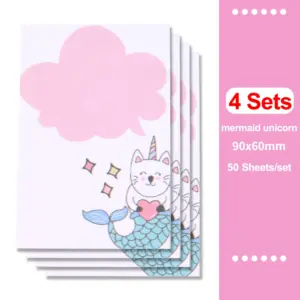 Rainbow Unicorn Memo Pad with 50 Sheets 31 Sbb38f770cd7b4c4699023a693507a3e6P