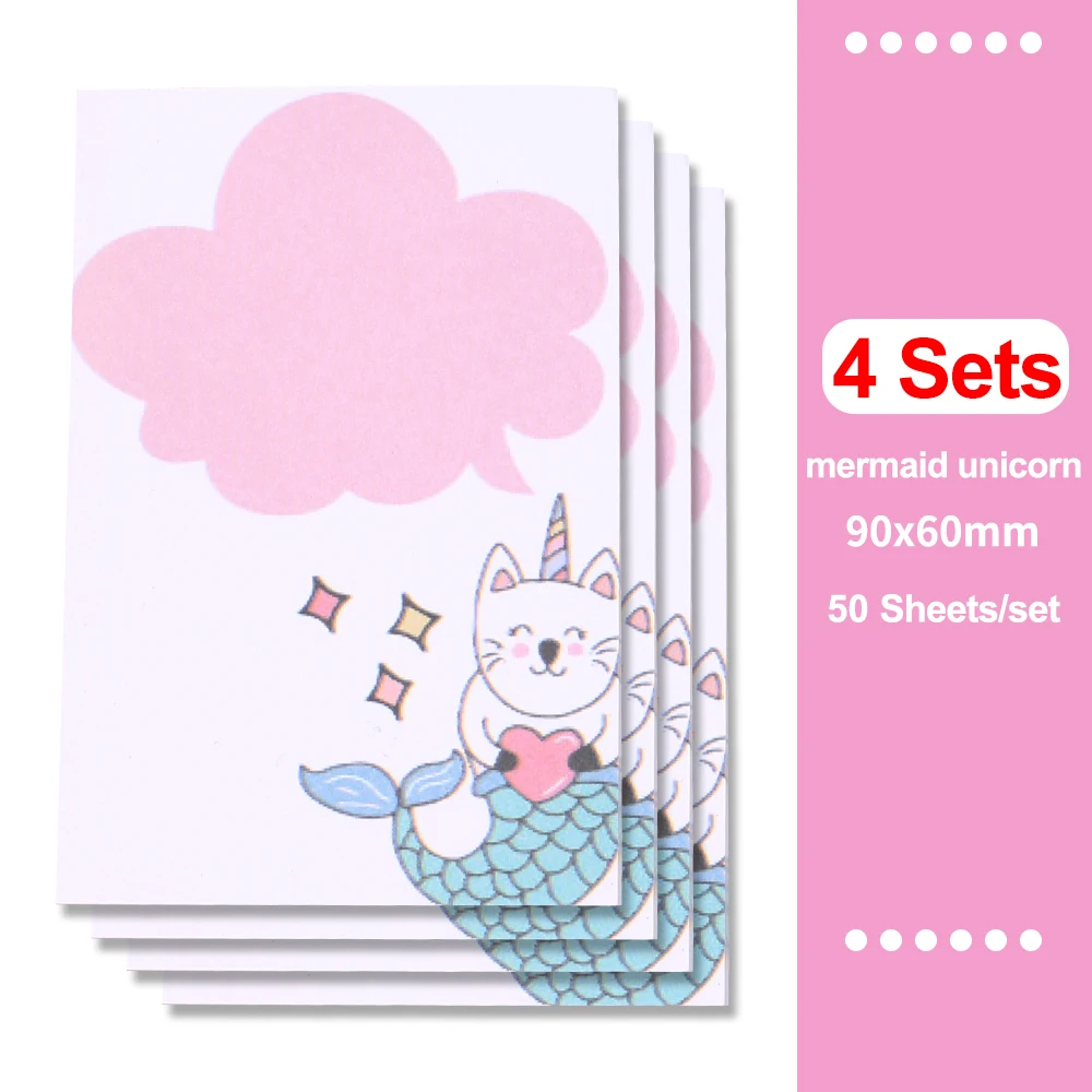 Rainbow Unicorn Memo Pad with 50 Sheets 9 Rainbow Unicorn Memo Pad with 50 Sheets - Image 9