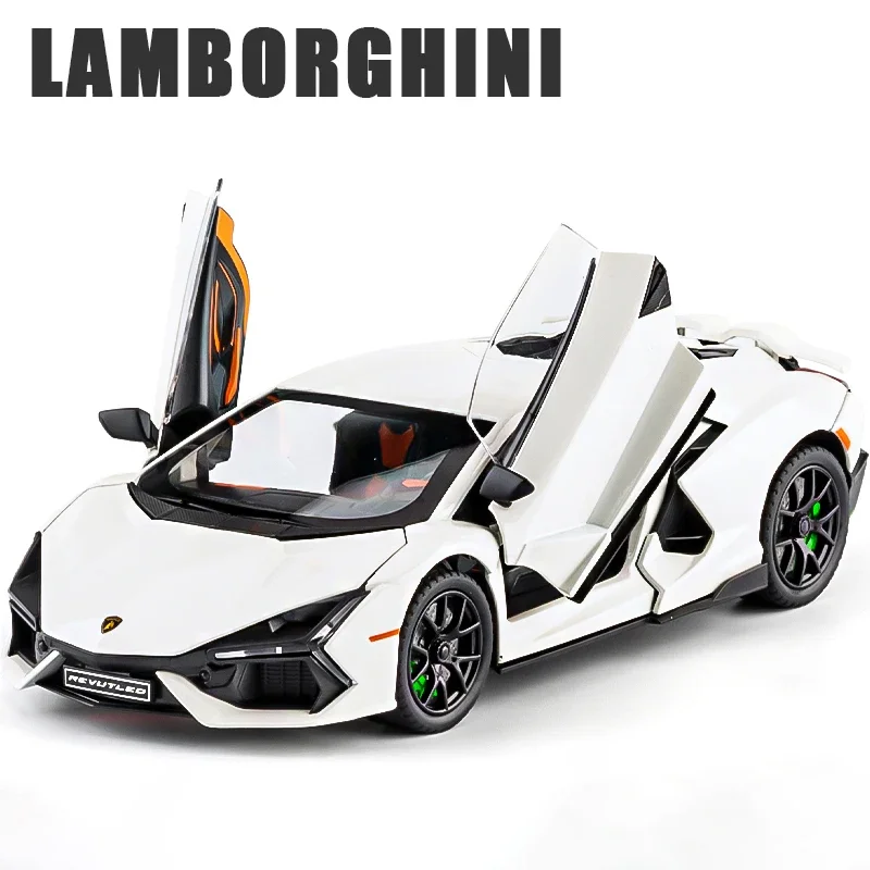 1:24 Scale Lamborghini Revuelto Diecast Model Red 5 1:24 Scale Lamborghini Revuelto Diecast Model Red - Image 5