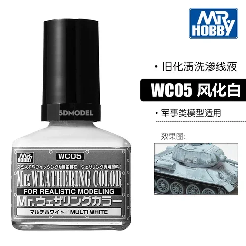 Mr. Hobby Weathering Effect Liquids Set 5x40ml 11 Mr. Hobby Weathering Effect Liquids Set 5x40ml - Image 11