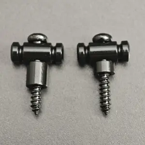 Brass Roller String Retainers for ST TL Guitars 16 Sbc4bc0fabe0b40b9a44291dc40c599c3l