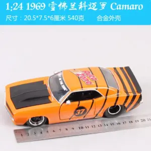 1969 Chevrolet Camaro Diecast Model 1:24 Scale 10 Sbd8fad436ae94778aa2420734b30878ar