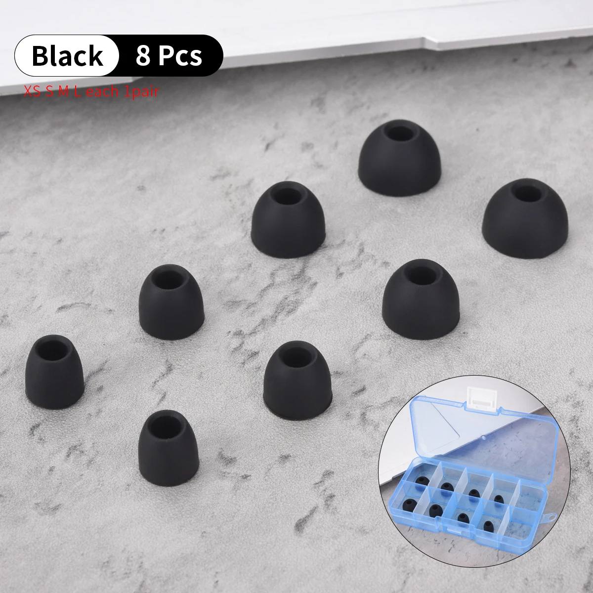 Silicone Ear Tips Set for Beoplay Headphones 10 Silicone Ear Tips Set for Beoplay Headphones - Image 10