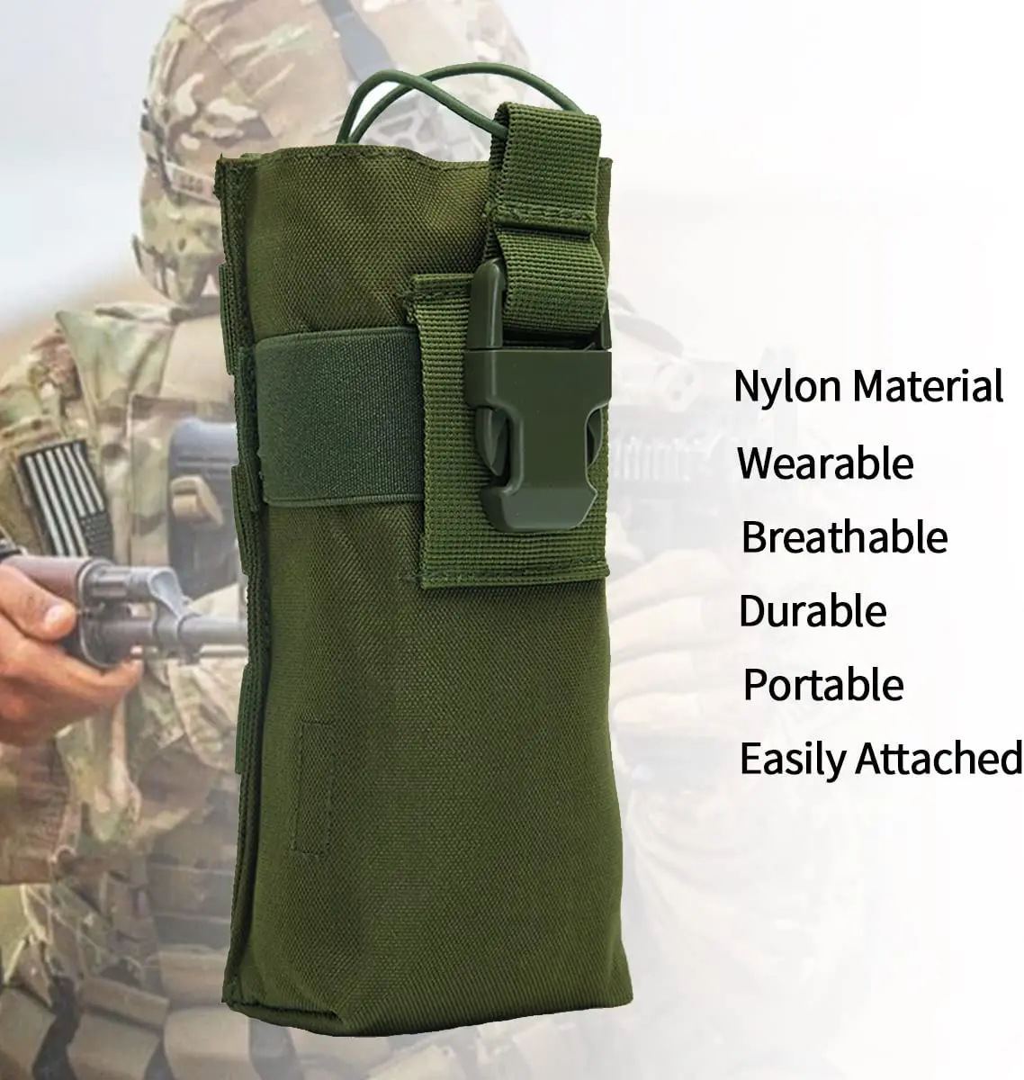 Tactical Walkie Talkie Holder for AR-152, UV-5R 3 Tactical Walkie Talkie Holder for AR-152, UV-5R - Image 3