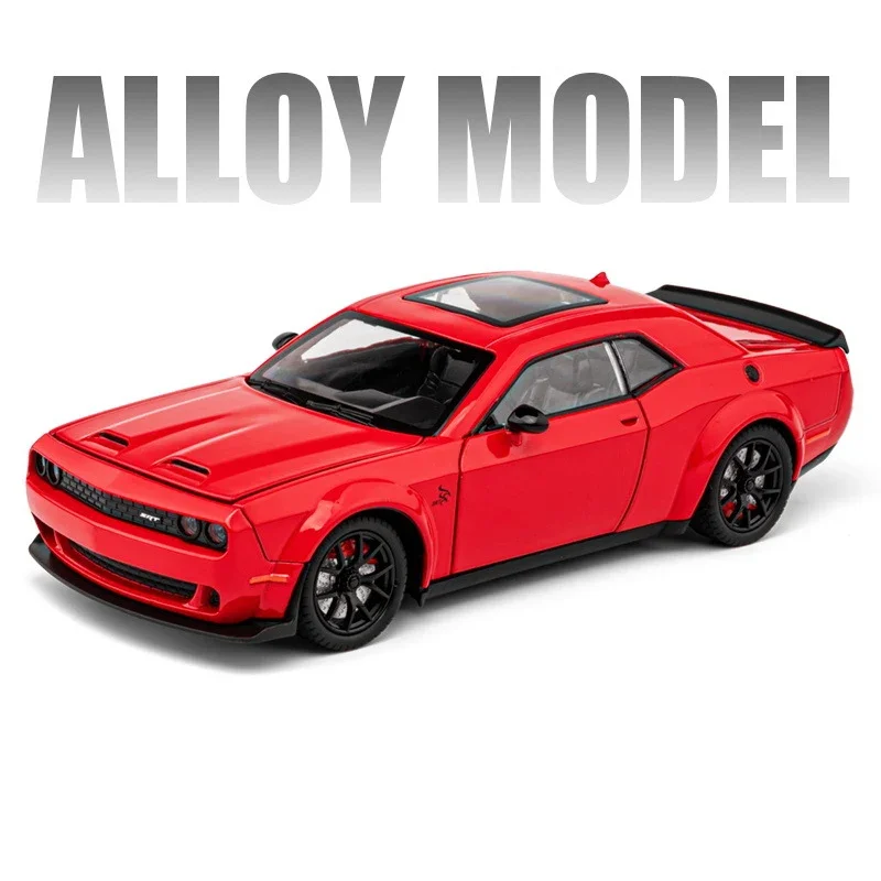1:24 Dodge Challenger SRT Hellcat Diecast Model 9 1:24 Dodge Challenger SRT Hellcat Diecast Model - Image 9