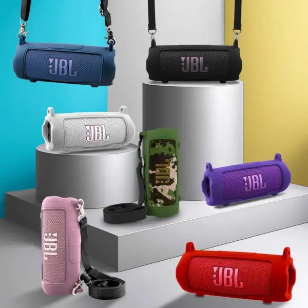 Silicone Sling Case for JBL Flip 7 Speaker - Image 6