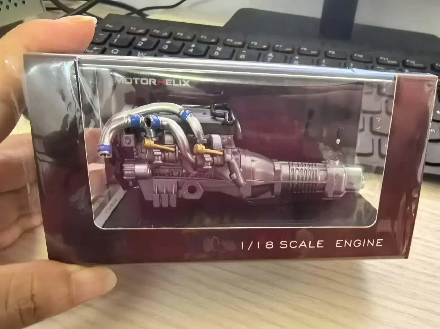 Diecast 1:64 Scale Car Engine Model 2 Diecast 1:64 Scale Car Engine Model - Image 2