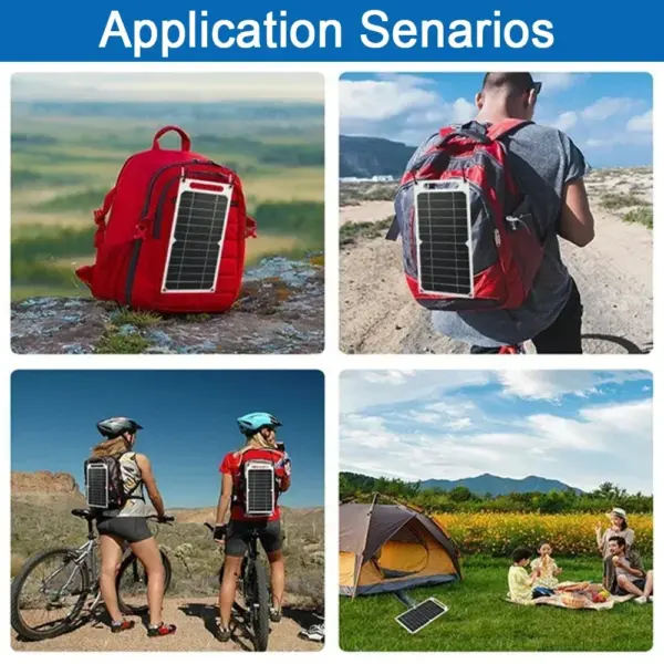 35W Portable Solar Panel for Outdoor Charging - Image 16