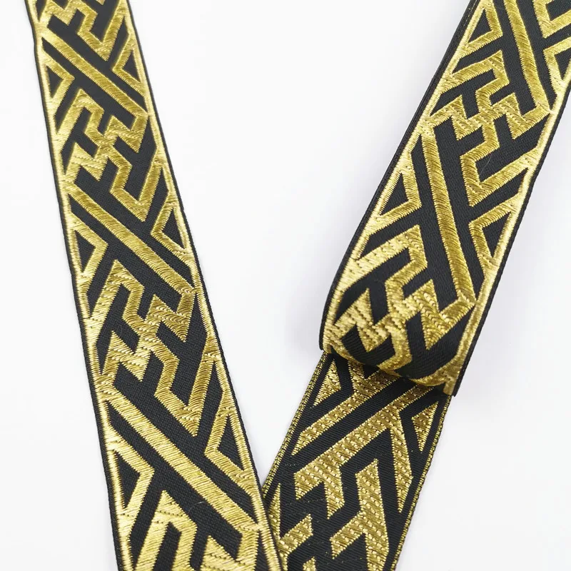 Vintage Ethnic Embroidery Ribbon 33mm 7 Meters 20 Vintage Ethnic Embroidery Ribbon 33mm 7 Meters - Image 20