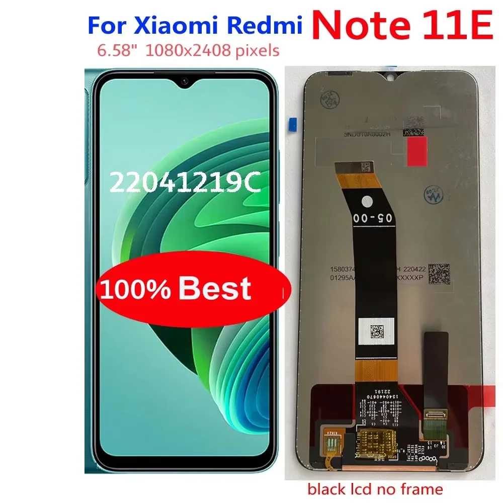Xiaomi Redmi Note 11E LCD Display Assembly 6.58-inch 2 Xiaomi Redmi Note 11E LCD Display Assembly 6.58-inch - Image 2