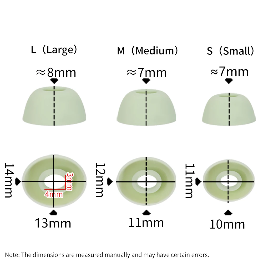 Silicone Ear Tips for Edifier Lolli Pro 3 4 Silicone Ear Tips for Edifier Lolli Pro 3 - Image 4