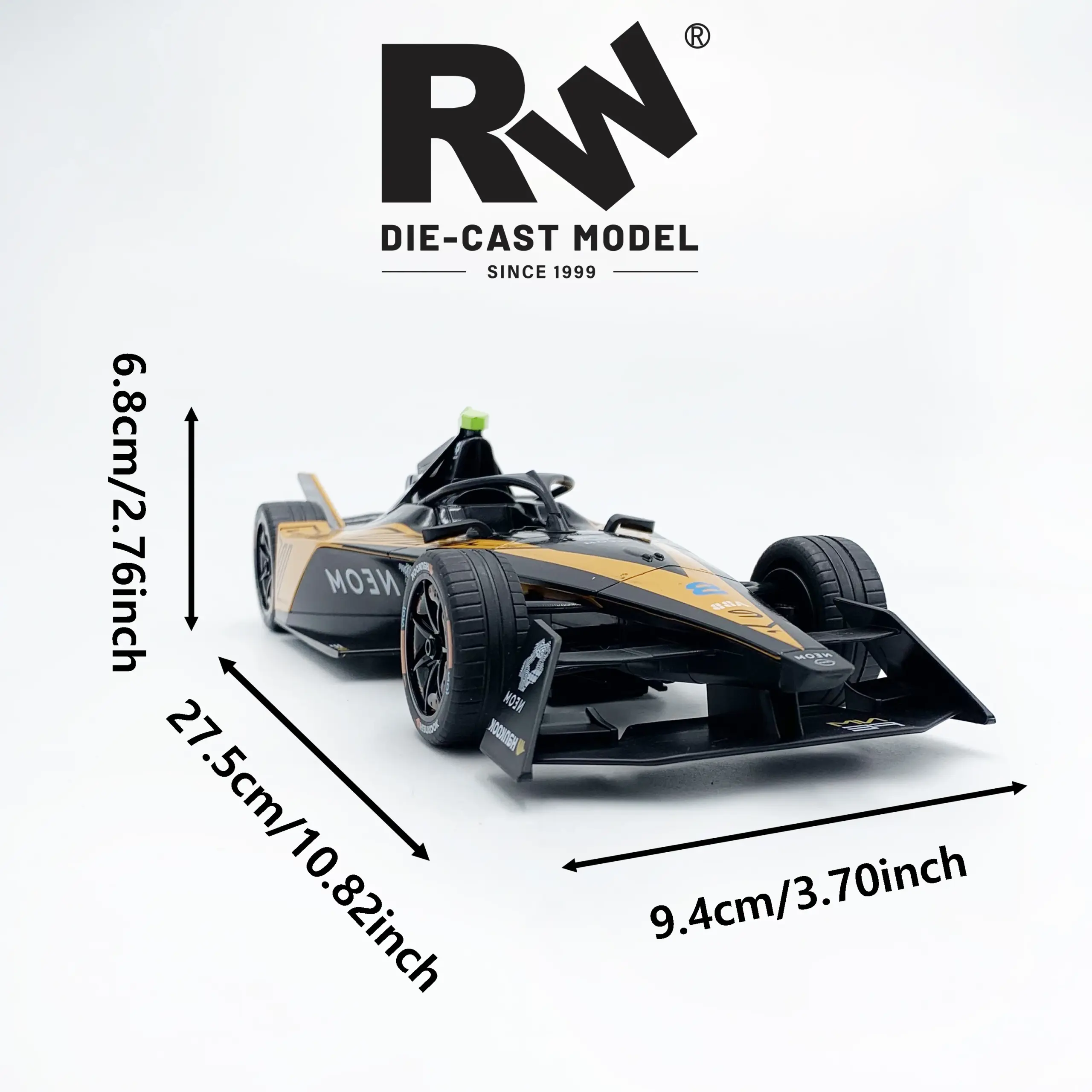 McLaren Formula Car Die-Cast Model 1:24 Scale 6 McLaren Formula Car Die-Cast Model 1:24 Scale - Image 6