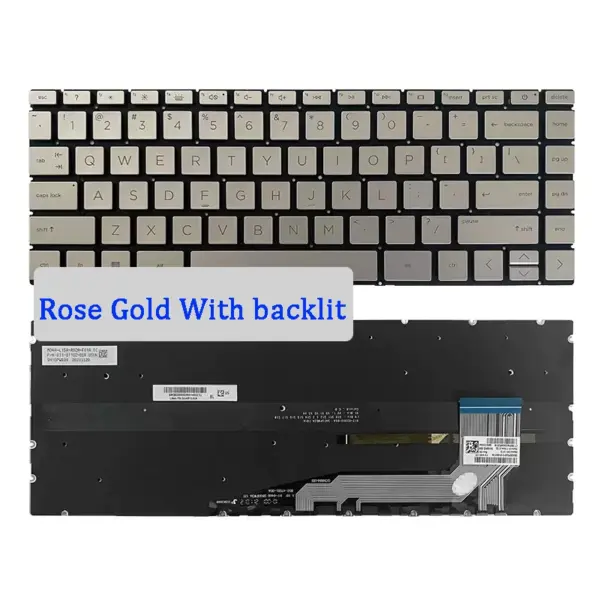 HP Laptop Keyboard Replacement for Models 13-BE 14-EH - Image 4