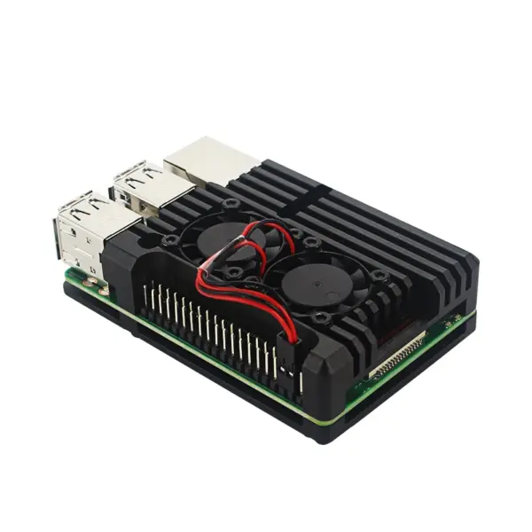 Raspberry Pi 3B+/3B Aluminum Cooling Case - Image 3