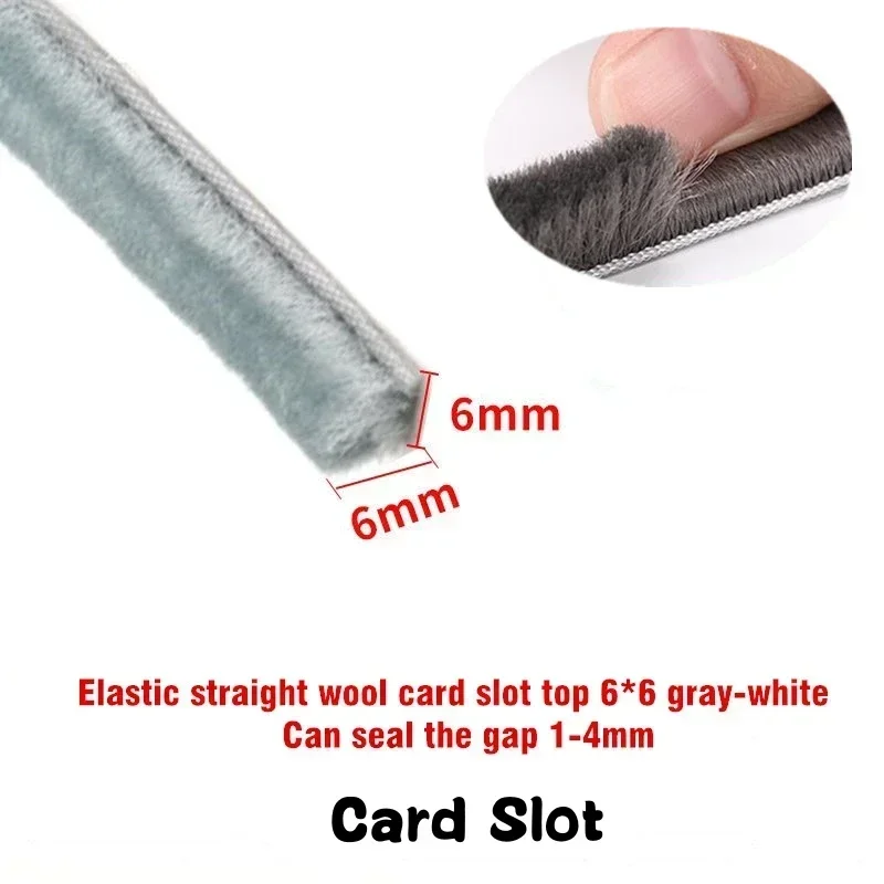 Self-Adhesive Brush Strip Weather Seal 5M/10M 7 Self-Adhesive Brush Strip Weather Seal 5M/10M - Image 7