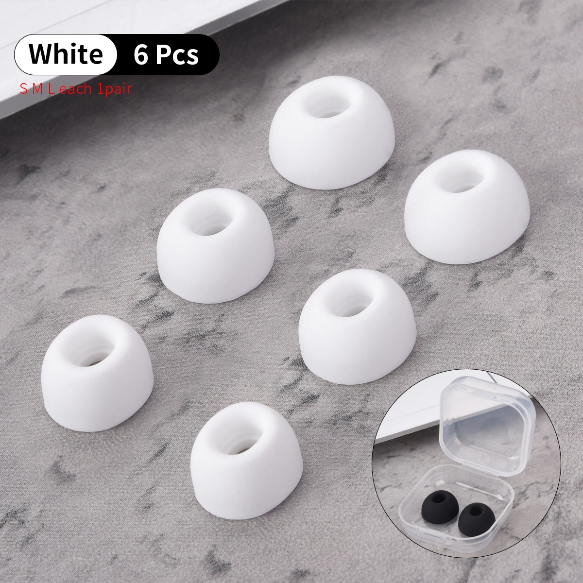 Silicone Ear Tips Set for ZMI PurPods Pro 8 Silicone Ear Tips Set for ZMI PurPods Pro - Image 8