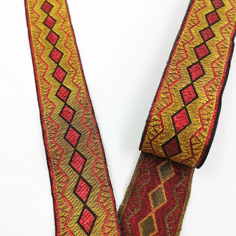 Vintage Ethnic Embroidery Ribbon 33mm 7 Meters 50 Vintage Ethnic Embroidery Ribbon 33mm 7 Meters - Image 50
