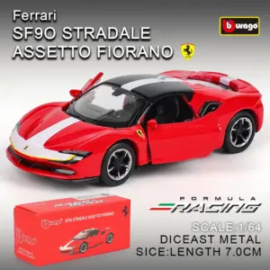 Bburago Ferrari 812 Competizione Model 1:64 Scale 44 Sc12c7e143ae3412e831ab6d17014f9a5H