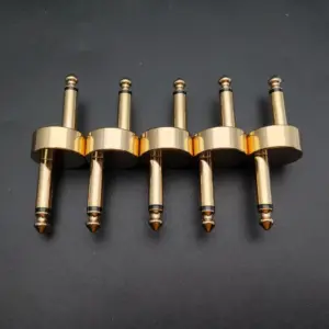 Z Type 6.35mm Guitar Connector Set, 5 Pieces 13 Sc1810248f6f1485b84fd7c7685c1f6feO
