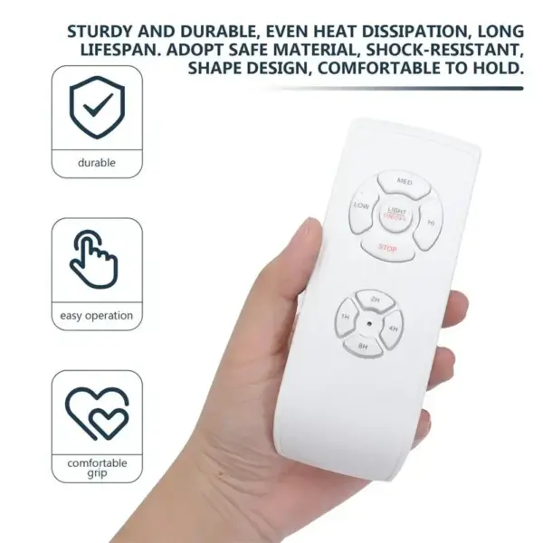 Universal Ceiling Fan Lamp Remote Controller Kit - Image 5