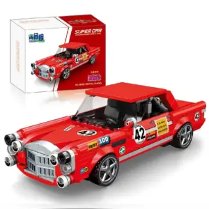 Red Speed Champions Hypercar Building Blocks