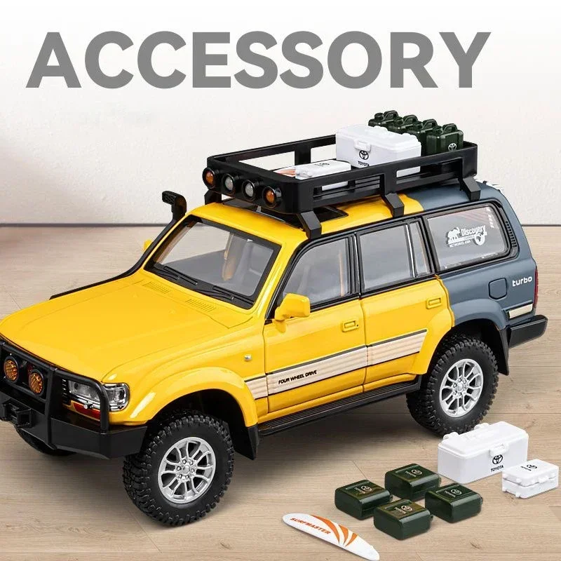 1:24 Diecast Toyota Land Cruiser LC80 Model 4 1:24 Diecast Toyota Land Cruiser LC80 Model - Image 4
