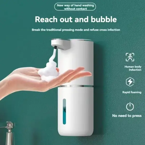 Touchless Automatic Foaming Soap Dispenser 380ml - Image 2