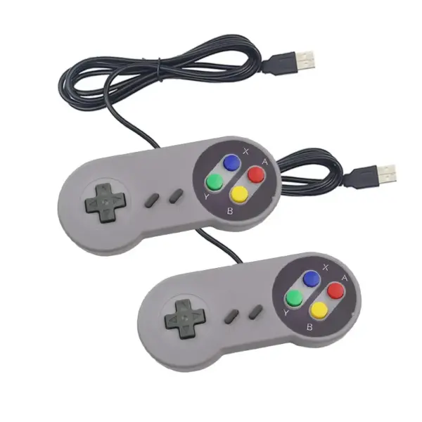 2PCS USB Retro Gamepad Controllers for PC Raspberry Pi - Image 2