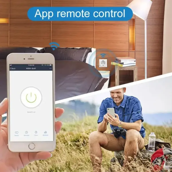 Tuya Smart Socket EU 16A/20A WiFi Plug - Image 6