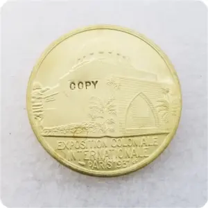 1931 Colonial Expo Paris Replica Commemorative Coin 10 Sc344767cc9474a7794c32bc808a19e25I