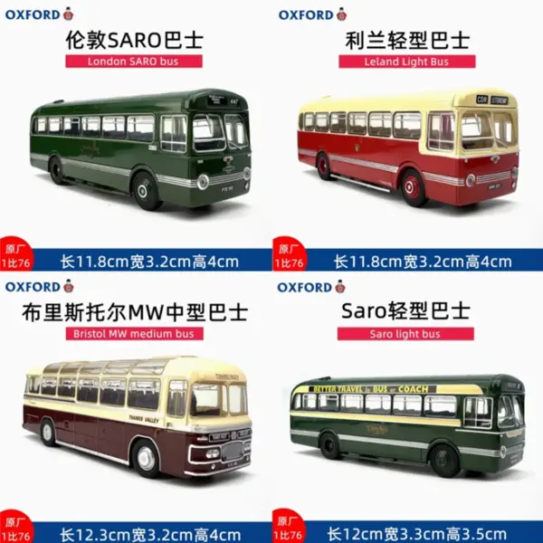 Oxford 1/76 Bristol MW Bus Diecast Model - Image 2