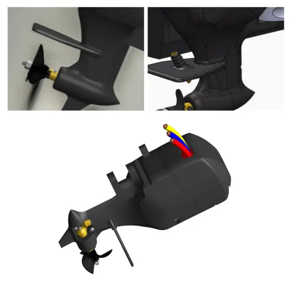 1:8 Scale High-Performance Outboard Motor Model - Image 3