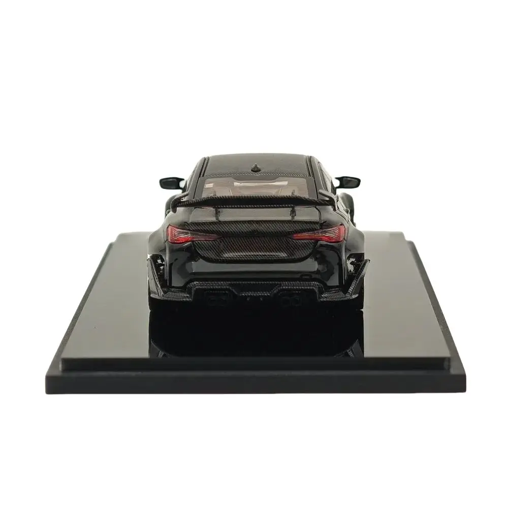 STREET WARRIOR SW 1:64 M4 Black Diecast Car 5 STREET WARRIOR SW 1:64 M4 Black Diecast Car - Image 5