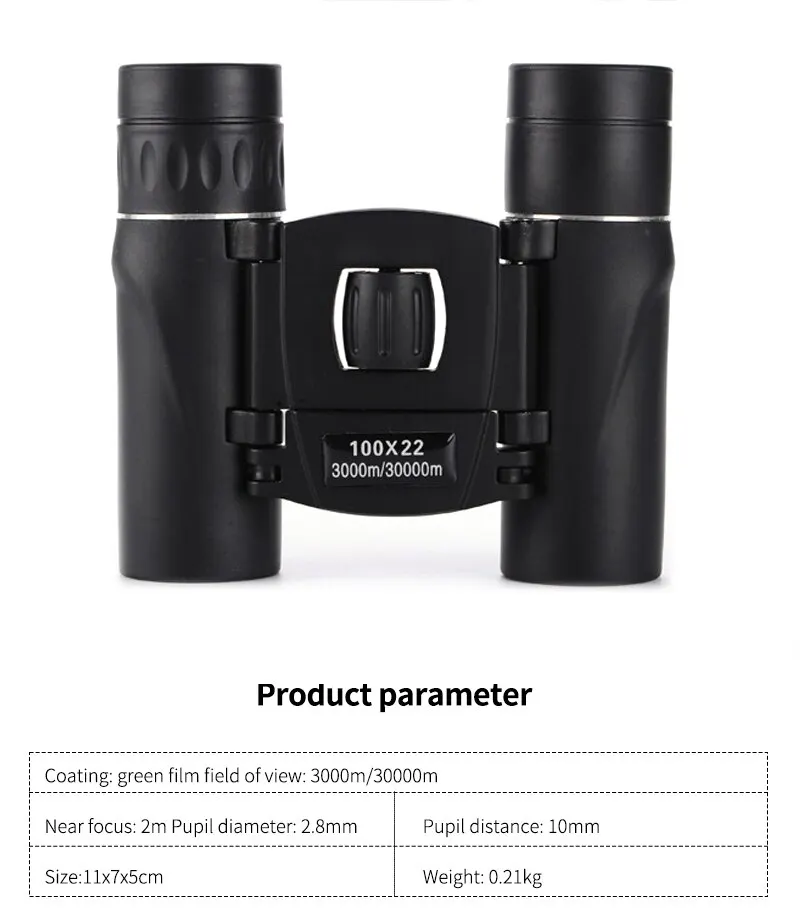 100x22 HD Outdoor Telescope Binoculars 16 100x22 HD Outdoor Telescope Binoculars - Image 16
